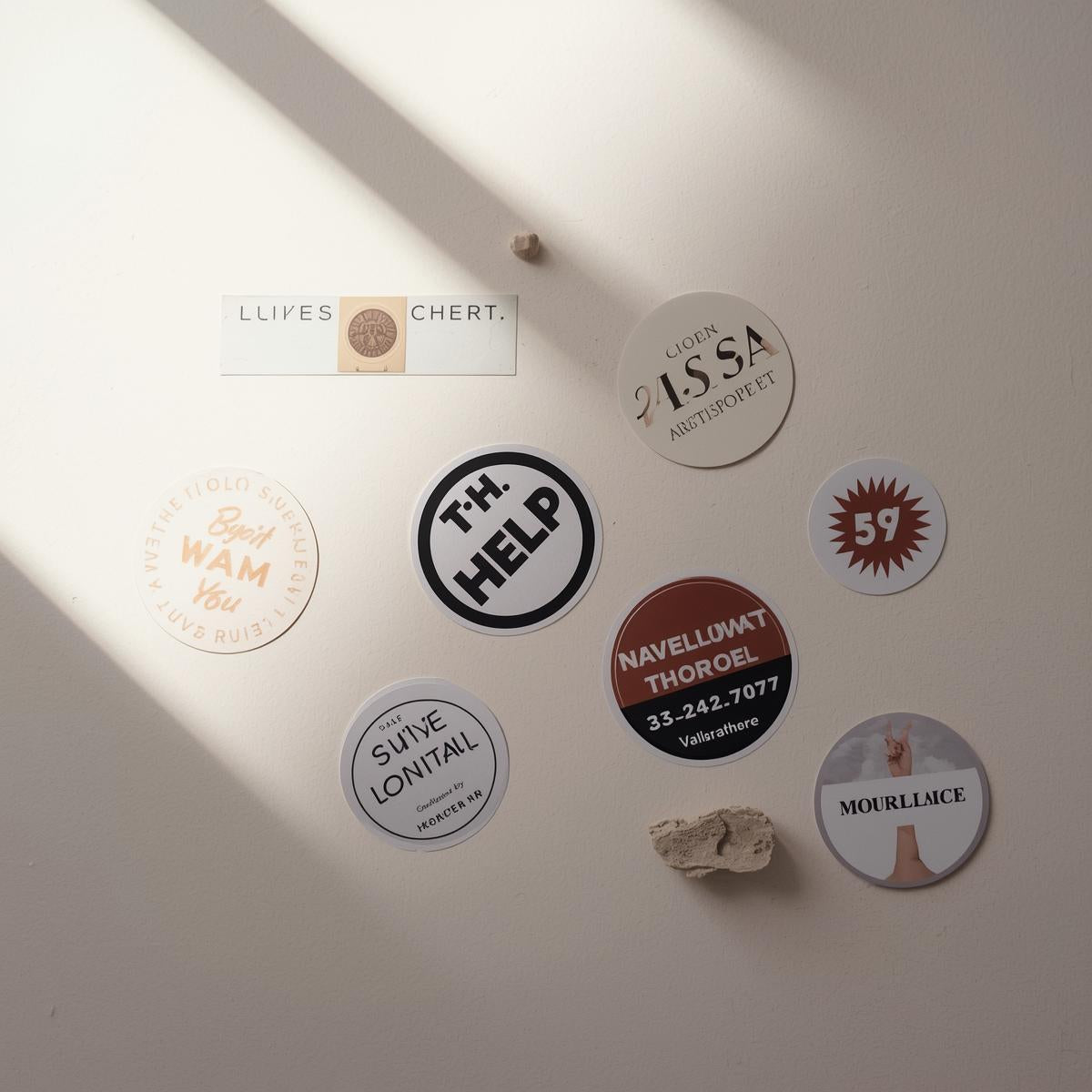 Adesivi personalizzati in  (PP) Trasparente